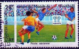 POLYNESIE - Football - Argentine 78 - Oblitérés