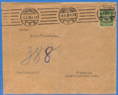 Allemagne Reich 1926 Lettre De Chemnitz (G19350) - Cartas & Documentos