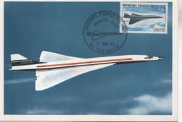 1er Vol Du Concorde - 1969 - 1946-....: Modern Tijdperk