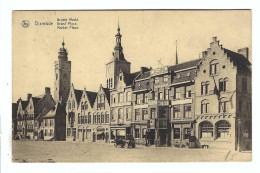 Diksmuide    Dixmude   Groote Markt Grand'Place  1926 - Diksmuide