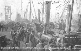 CPA RUSSIE RUSSIAN OUTRAGE ON HULL TRAMWLERS - Russia