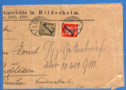 Allemagne Reich 192.. Lettre Einschreiben De Hildesheim (G19365) - Brieven En Documenten