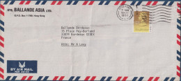 Enveloppe Avec 1 Timbre Effigie De La Reine Elisabeth II, Hong-Kong,  16.05.92 - Storia Postale