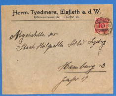 Allemagne Reich 1925 Lettre De Elsfleth (G19377) - Cartas & Documentos