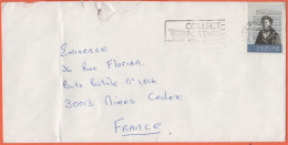 IRLANDA - IRELAND - Irlande - EIRE - 1982 - 29 John Field 1782-1837 - Viaggiata Da Baile Átha Cliath Per Nîmes, France - Lettres & Documents