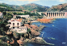 Antheor -  Les Rochers Rouges Et Le Viaduc - CPM °J - Antheor