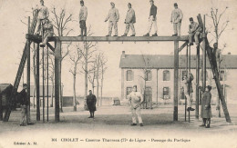 Cholet * Caserne Tharreau ( 77ème Régiment De Ligne ) Passage Du Portique - Cholet