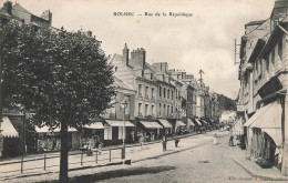 Bolbec * La Rue De La République * Commerces Magasins - Bolbec