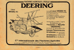 Lieuse Deering No 3. Advertising 1927 - Advertising
