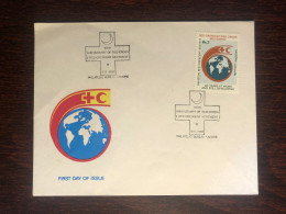 PAKISTAN FDC 1988 YEAR 125-A. RED CROSS HEALTH MEDICINE - Pakistan