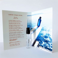 échantillons De Parfum Tubes Sur Cartes  EAU De CITRON NOIR  De HERMES EDC   Spray Tube 2 Ml - Perfume Samples (testers)