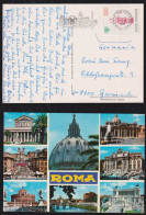 Vatikan Vatican 1980 Picture Postcard To GARMISCH Germany - Briefe U. Dokumente