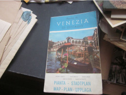 Pianta Di Venezia Ed Estuaro  Map Plan - Tourism Brochures