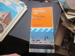 Rotterdam Europort Hull North Sea Ferries - Tourism Brochures