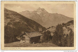Suisse - Gryon Et La Dent Du Midi - Hotel-Pension Gryon-Bellevue - Ed. L. Butner Villars-sur-Ollon N° 616 - Gryon