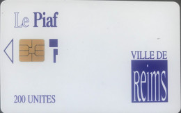 PIAF   -   REIMS   - - Tarjetas De Estacionamiento (PIAF)
