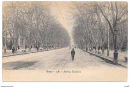 30 - Nimes - Avenue Feuchère - Ed. E. Lacour N° 1183 - Cpa "précurseur" - Nîmes