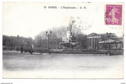 30 - NIMES - L'Esplanade - Ed. A.R. N° 76 - Nîmes