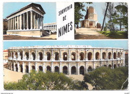 30 - Souvenir De NIMES - Ed. SEPT N° 166-63 - 1959 - Nîmes