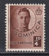 Timbre Neuf* De Dominique De 1940 N°106 MH - Dominica (...-1978)