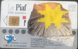 PIAF   -   REIMS   -  L'Art De Stationner  -  200 Unités - PIAF Parking Cards