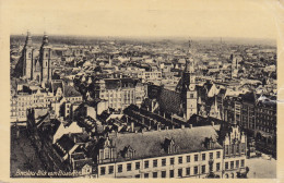 Deutsches Reich PPC Wrocław Breslau Blick Vom Elisabethturm Verlag A. Bröse, Breslau Nr. 1069 'KRIEGS WHW' BRESLAU 1940 - Schlesien