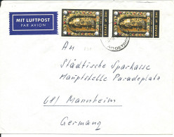 Greece Cover Sent Air Mail To Germany 1964 ?? - Covers & Documents
