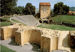 Aventicum (Avenches) - Römisches Amphitheater (384) * 7. 6. 1973 - Avenches