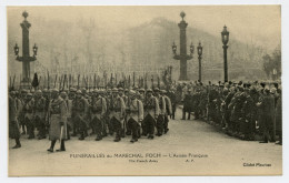 Funérailles Du Maréchal Foch.L'Armée Française Le 20 Mars 1929. - Funerali