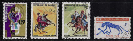 DAHOMEY 1963,67,70 SCOTT 128,27,278,J31 CANCELLED - Bénin – Dahomey (1960-...)