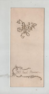 Bowas Mariage Grillot Sommer 1913 Périgueux Hôtel De France Epinay Menu - Menus