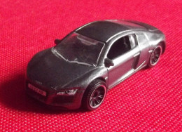 Voiture Matchbox 2007 - Audi R8 MB726, GKK87 - 2019 Mattel 1186 NL, Anthracite Métallisée, Ech: 1/25 (72mm Env.) N° M52 - Sonstige & Ohne Zuordnung