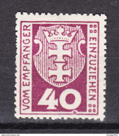 Danzig 1921,Mi.Porto 3,ABART,2xPF,LESE,Postfrisch Mit  Falz(D3027) - Portomarken