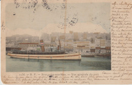 (62) BOULOGNE SUR MER. Vue Générale Du Port ( Bateau Amarré  Le "Calais"??) - Boulogne Sur Mer