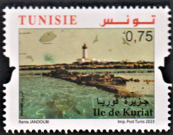 2023.Tunisie-emission N°8, - Les Iles De Tunisie -Ile De Kuriat . MNH** - Inseln