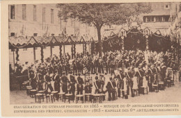 (67) STRASBOURG Disparu. Inauguration Du Gymnase Protestant En 1865 . Musique Du 6ème Artillerie-Pontonniers - Strasbourg