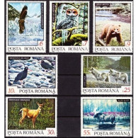 ROMANIA 1300, 1992, * FAUNA FROM NORTHERN REGIONS, FAUNE DES RÉGIONS DU NORD - Used Stamps
