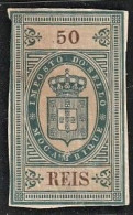 Revenue/ Fiscal, Moçambique 1878 - Imposto Do Sello. 50 Reis - Oblitérés