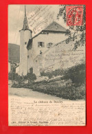 DBC-27  Château De Boudry  Cachet Neuchâtel Et Fontaine Française En Cote-D'or 1906 Gonard 516  - Boudry