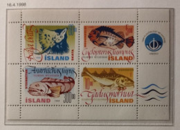 Islande 1998 / Yvert Bloc Feuillet N°21 / ** - Hojas Y Bloques