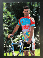Peter Van Petegem - Lotto - 1993 - Carte / Card - Cyclists - Cyclisme - Ciclismo -wielrennen - Cyclisme