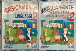Magicamente. Per La 2a Classe Elementare Di Marilena Cappelletti, Angelo De Gianni,  2006,  Modern School - Kinderen