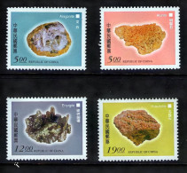 Taiwan 1997, Minerals, 4val - Ungebraucht