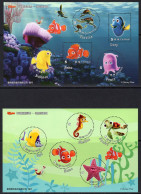 Taiwan 2008, Disney, Nemo, Fishes, Block - Neufs