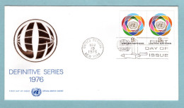 FDC Nations Unies 1980 - Emblème De 1986 - YT 271 - Sonstige & Ohne Zuordnung