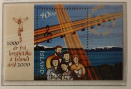 Islande 2000 / Yvert Bloc Feuillet N°25 / ** - Blokken & Velletjes