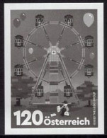 AUSTRIA(2022) Ferris Wheel Made Of Legos. Black Print. - Proeven & Herdruk
