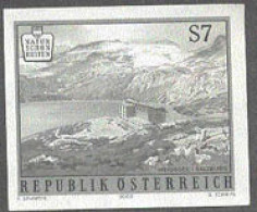 AUSTRIA(2000) Sonnblick Glacier. Black Proof. Scott No 1813. - Proeven & Herdruk