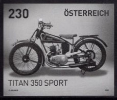 AUSTRIA(2022) Titan 350 Sport. Black Print. - Proofs & Reprints