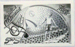 AUSTRIA(1993) "Strada Del Sol". Black Proof. Popular Entertainers. Scott No 1592, Yvert No 1921. - Proofs & Reprints